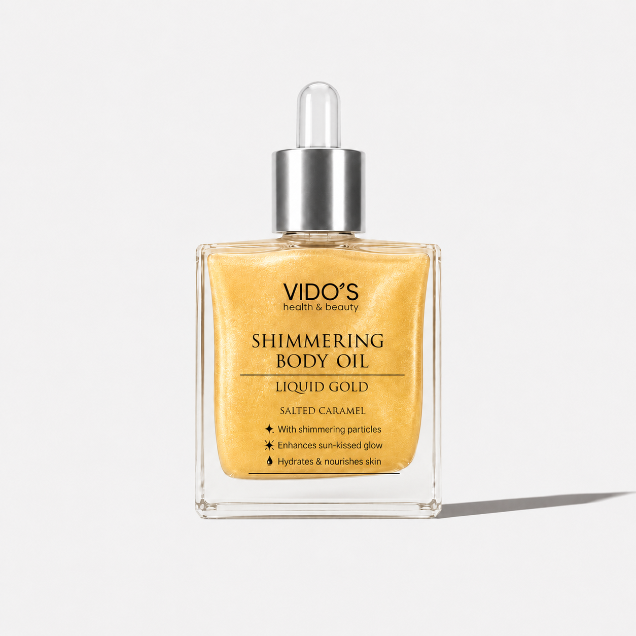 Златисто блестащо олио за тяло GLOW BODY OIL
